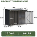 Waterproof Metal Outdoor Storage Box