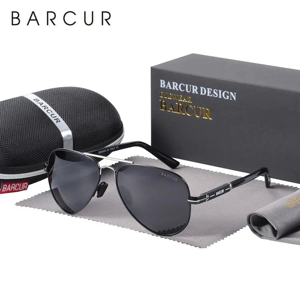 Men's Polarized Pilot Sunglasses for Driving Fishing Hiking