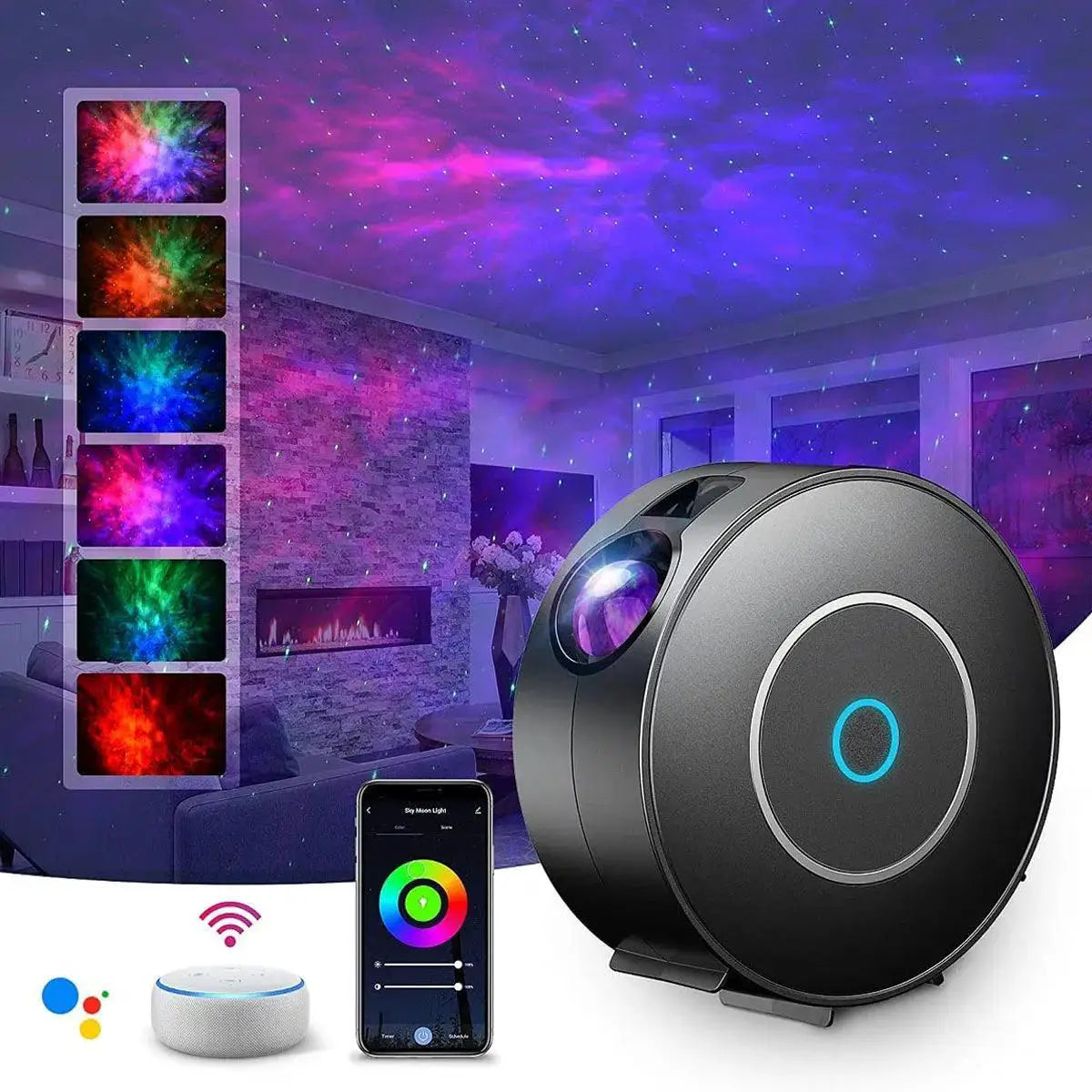 Galaxy Projector Light Works With Alexa Tuya Smart Life App