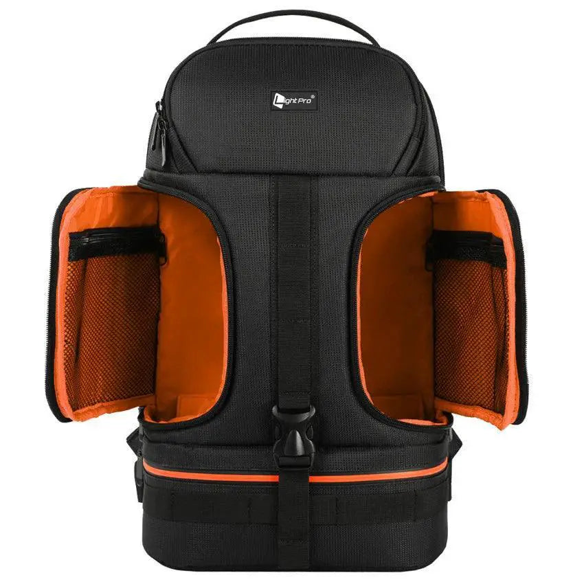 Waterproof Camera Backpack Tripod Straps Laptop Compartment