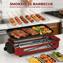 Electric Grill, Smokeless Electric Grill, Non-stick Coating
