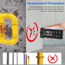 Non-Contact Wood Moisture Meter, Pinless Depth, HD Digital