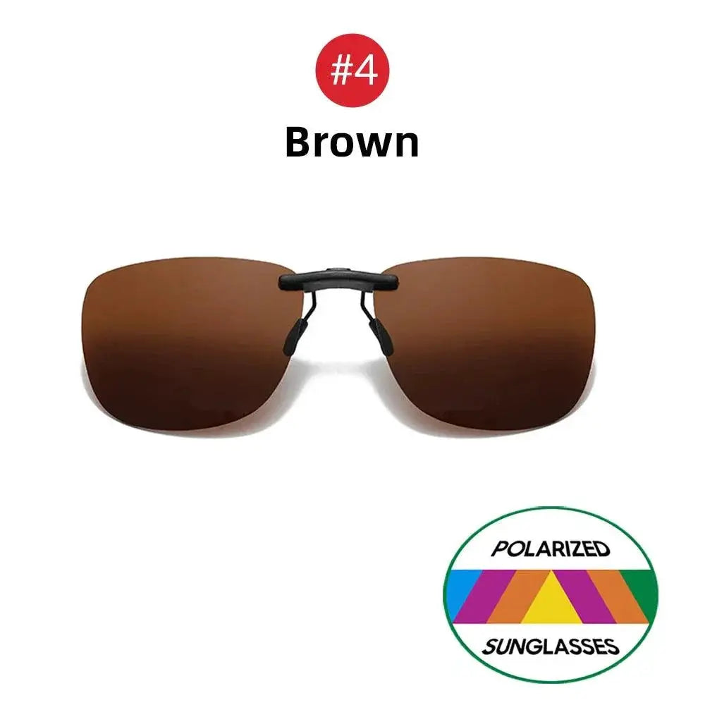 Polarized Clip On Sunglasses With UV400 Protection