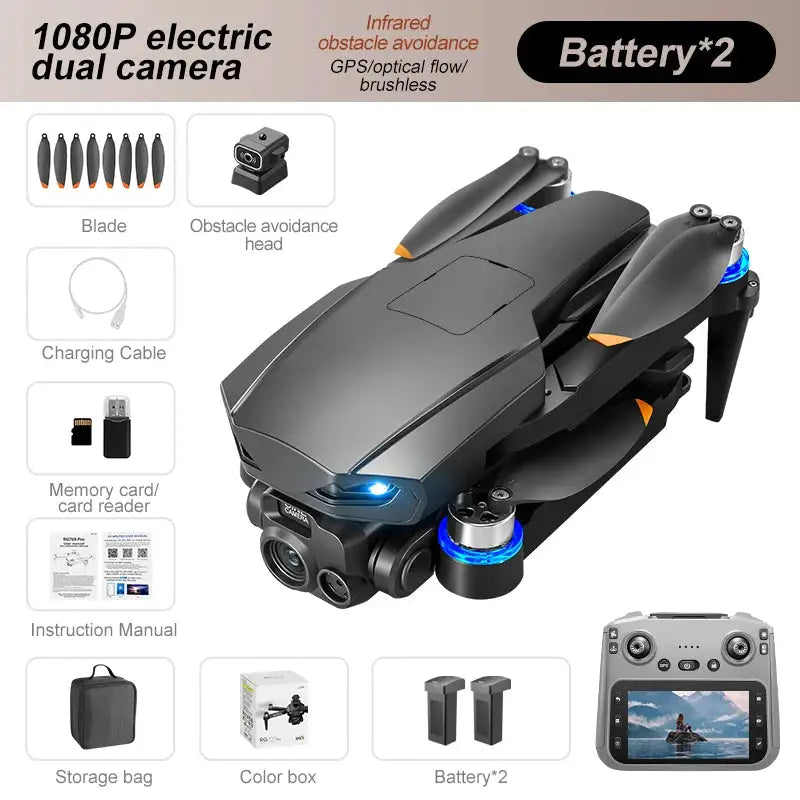 Pro GPS Drone, Optical Flow Positioning, Dual Camera ° — product view 10
