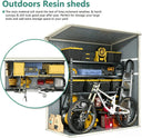 5x3ft Outdoor Resin Storage Shed