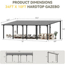Wall Mounted Heavy Duty Gazebo