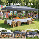 10x20ft Waterproof Pop Up Tent