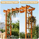 Outdoor Wooden Garden Arch Trellis