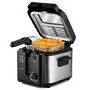 Electric Deep Fryer (US Plug) Large Capacity Countertop Home