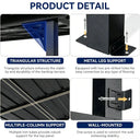 Outdoor Wall Mount Gazebo Shelter