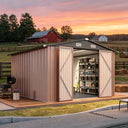 Nordivale Galvanized Steel Shed