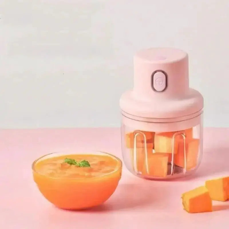 Mini Electric Food Processor 250ml Cordless Shredder