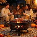 Portable Steel Fire Pit With Grill