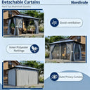 10x12ft Hardtop Aluminum Gazebo