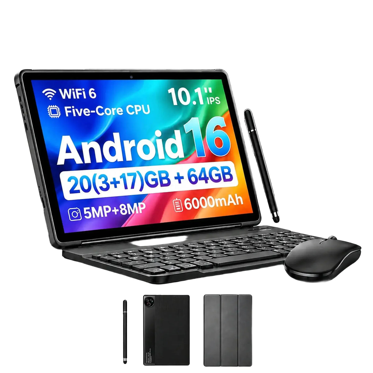 Android Tablet with Keyboard — product view 1