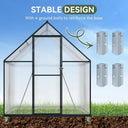 Heavy Duty Outdoor Aluminum Greenhouse