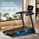 Merach T12 Foldable Treadmill With Incline Bluetooth HR Monitor