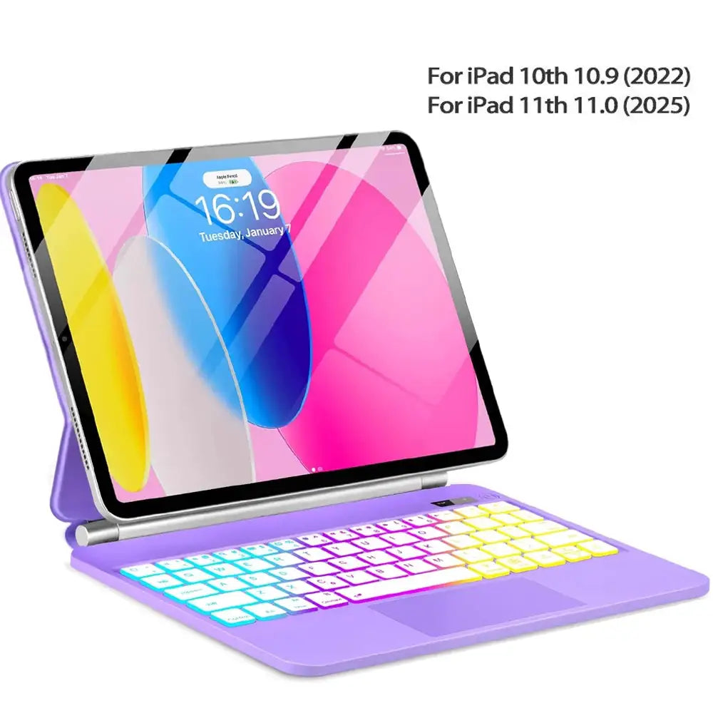 Faux Leather iPad Keyboard Case — product view 10
