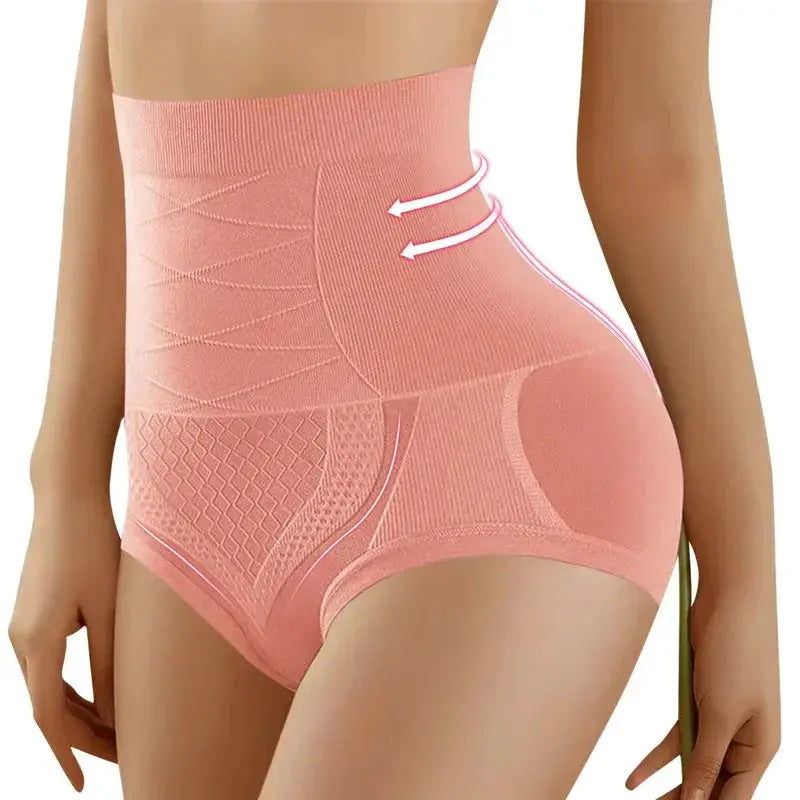 Flarixa High Waist Seamless Flat Belly Panties Shaper Women