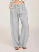 Breathable Cotton Linen Pants for Women
