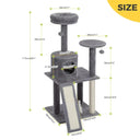Cat Tree for Indoor Cats Keeps Active