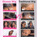 Short Deep Curly Glueless Bob Wig 100% Human Hair Lace Front