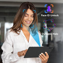 `11 Inch A7 Tablet PC Android14 Octa‑Core A523 16GB(4+12GB Virtual) 128GB ROM Widevine L1 Face ID Unlock WiFi6 6800mAh Dual Speaker Gaming Study Tablet With Charger`