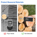 Non-Contact Wood Moisture Meter, Pinless Depth, HD Digital