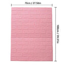 3D Brick Pattern Self Adhesive Waterproof Wall Sticker