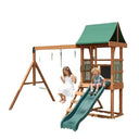 Nordivale Backyard Wood Swing Set