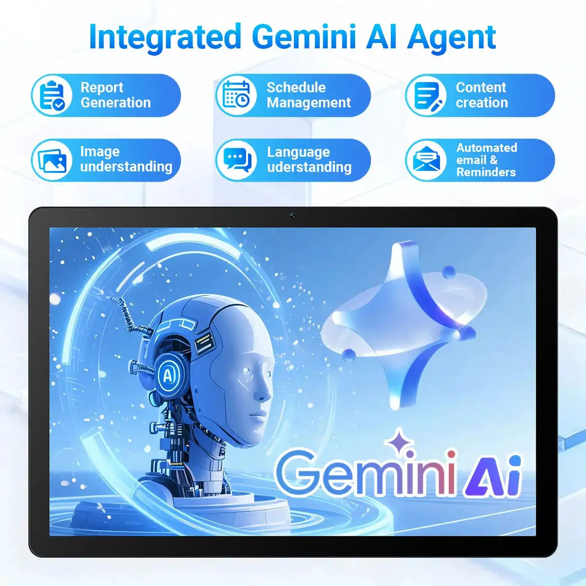 New K6Pro 11" IPS Display Tablet PC A333 5‑Core Processor 32(3+29)GB Virtual Expanded RAM 256GB Storage 7800‑mAh Android16‑GO WiFi6 BT5.4 Widevine L1 HD Streaming Tablet
