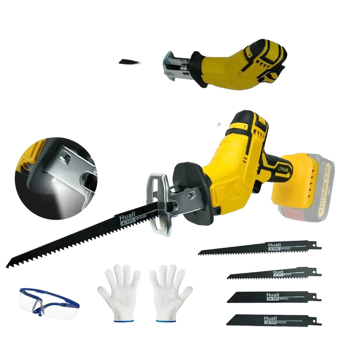 Cordless Reciprocating Saw for Quick DIY — product view 1