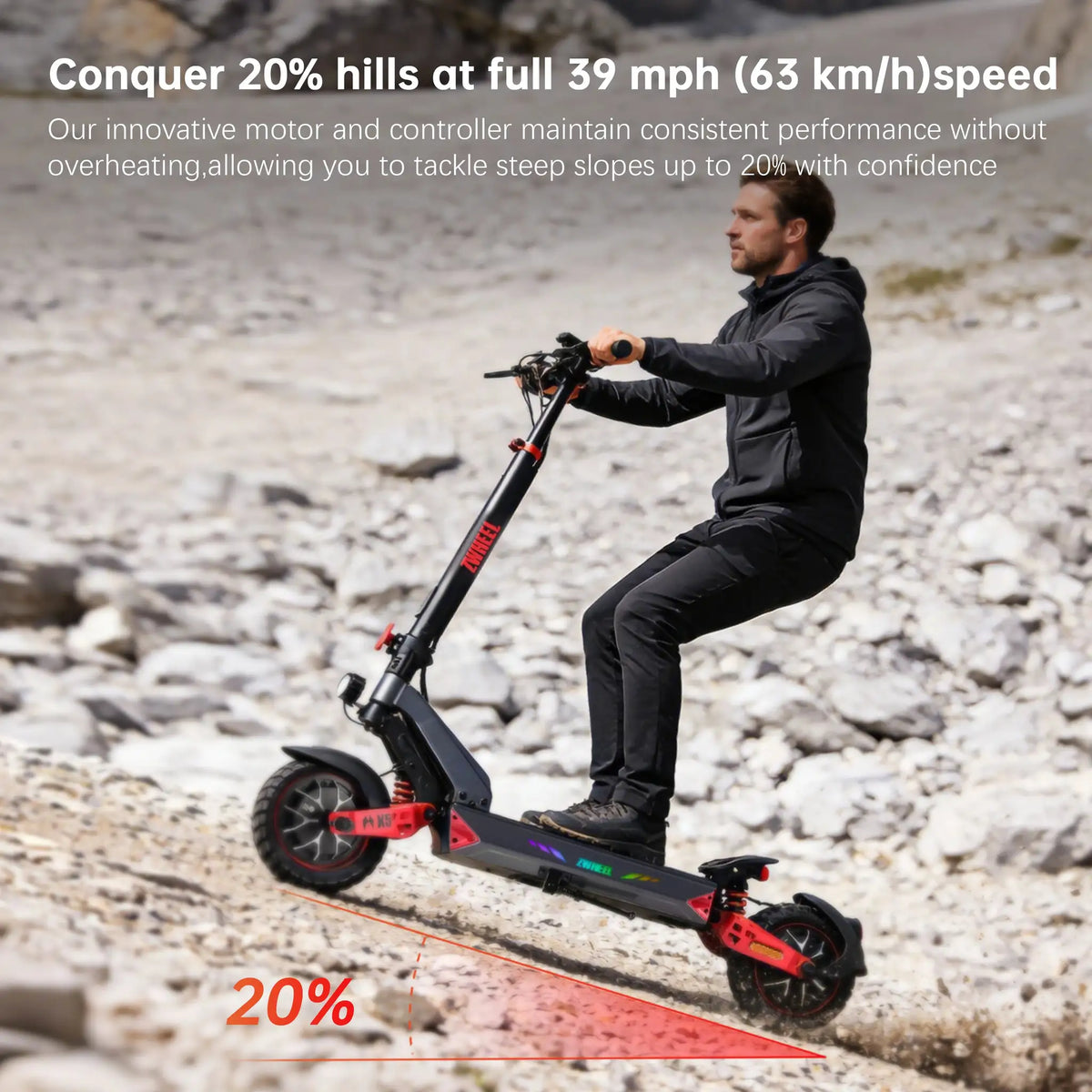 ZWHEEL Electric Scooter — product view 5