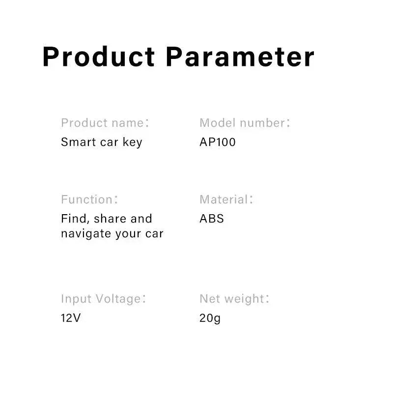 Apple Compatible GPS Vehicle Tracker With Free Tracking