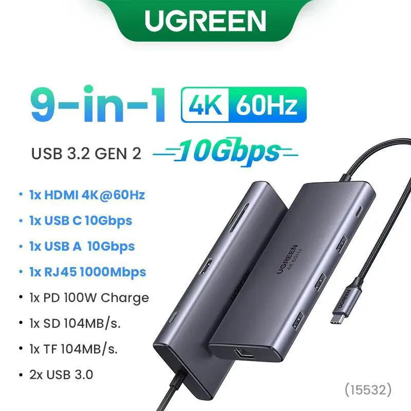 Ugreen USB C Hub with HDMI and Ethernet — product view 8