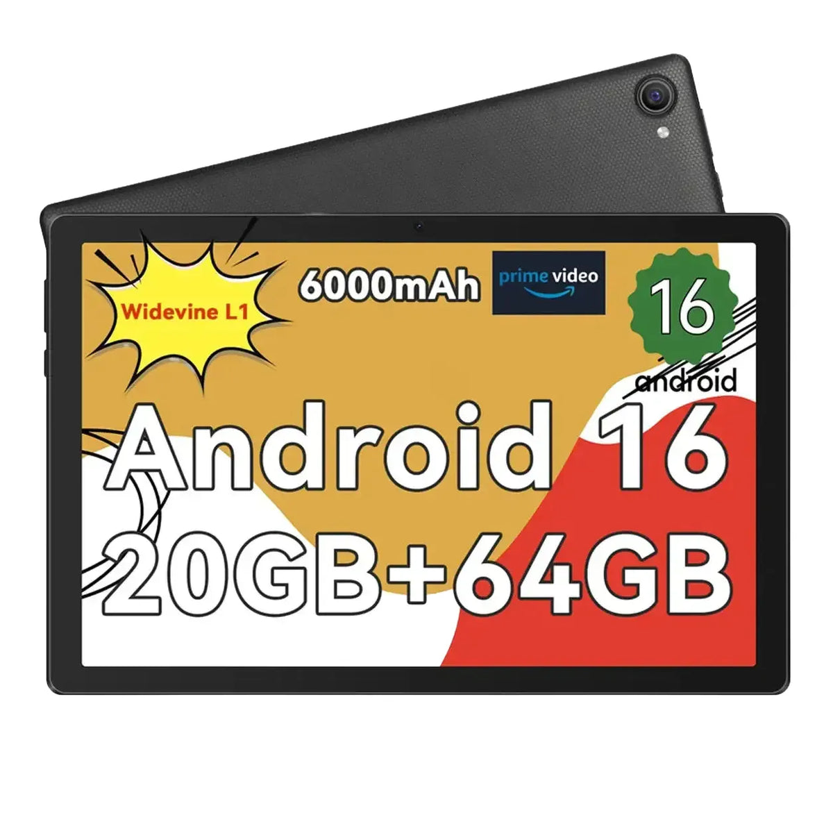 Android Tablet With Face ID — product view 1