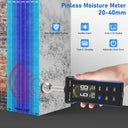 Non-Contact Wood Moisture Meter, Pinless Depth, HD Digital