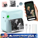 Must Have Portable Mini Bluetooth Sticker Printer Inkless Thermal for Notes