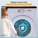 EUHOMY Portable Clothes Dryer Compact Laundry Dryers Front Load