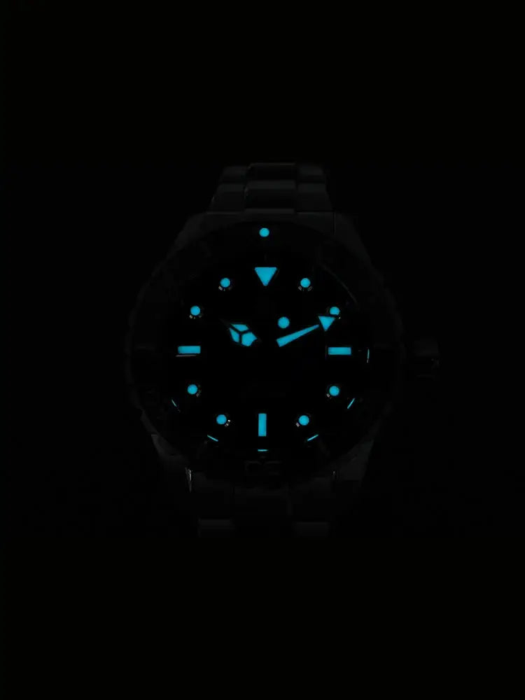 San Martin 40mm Luxury Men Diver Watch Enamel Wave Dial ST2130 Classic Automatic Mechanical Watches Lume Waterproof 300m SN0154