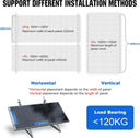 Upgrade Aluminum Solar Mount Brackets