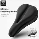 Thick Silicone Bike Saddle Cover Memory Cotton Pad