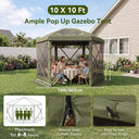 Instant 12x12Ft Pop Up Canopy Tent