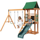 Nordivale Backyard Wood Swing Set