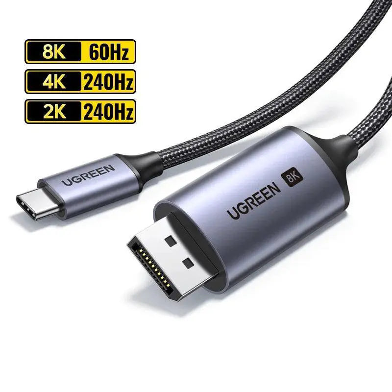 UGREEN USB C to 8K DisplayPort Cable Ultimate Visual Clarity