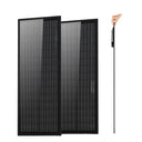 2pcs Eco Worthy 100W Mono Solar Panel