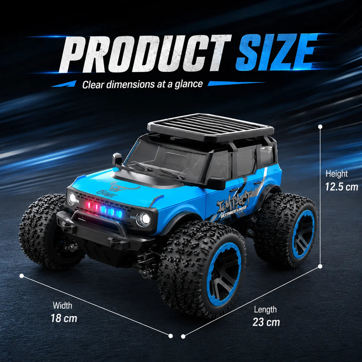 ZNLYRION RC Car PRO Brushed or Brushless Full Proportional Remote — product view 3