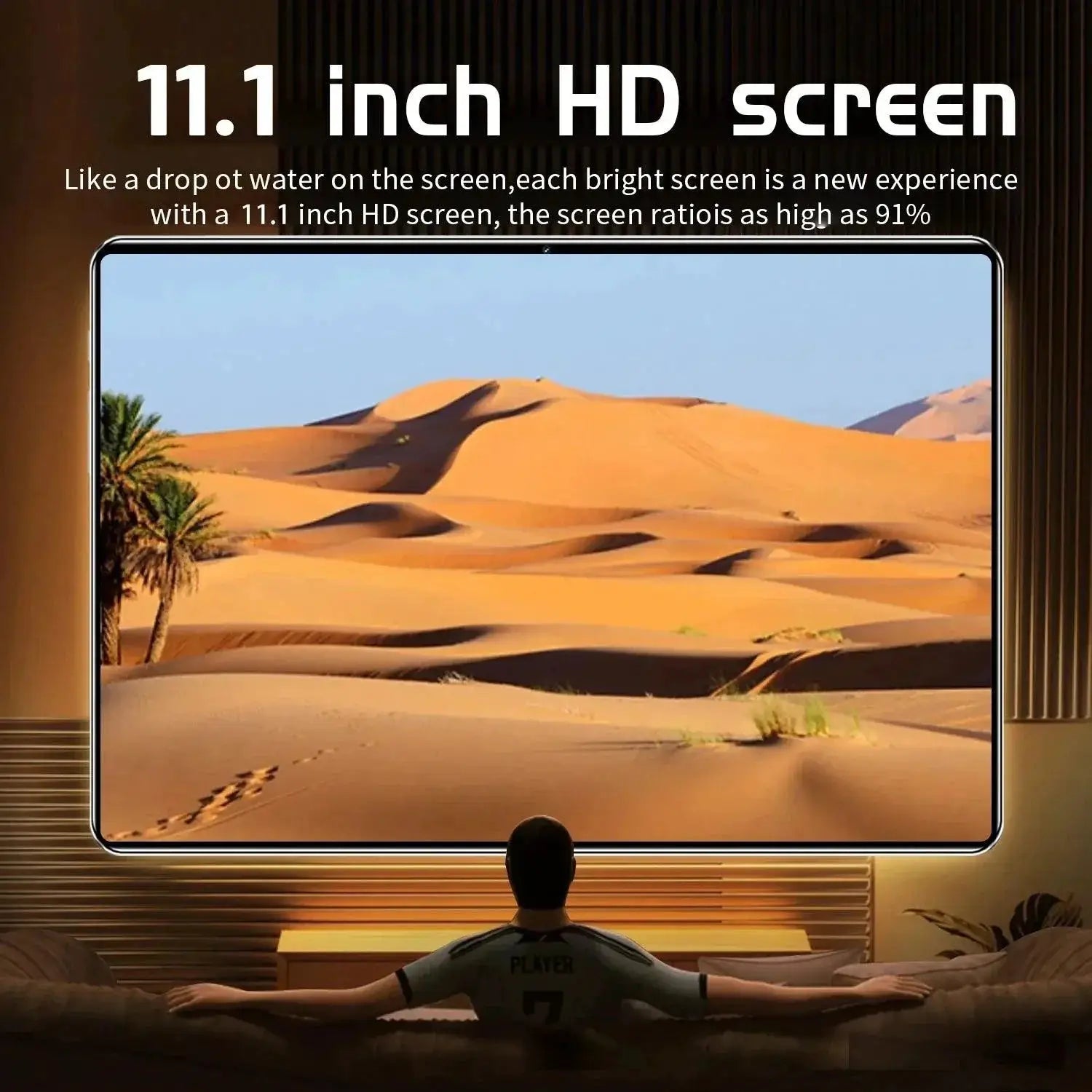 2024 5G Tablet Android 13 16GB RAM 1TB Storage Full HD