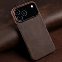 Luxury MagSafe Case With Genuine Leather Cover
