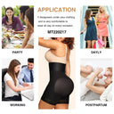 High Waist Shapewear Shorts - Butt Lifter & Waist Trainer